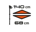 Kije trekking FERRINO Diorite 68-140 cm (także do ski alpinizmu)