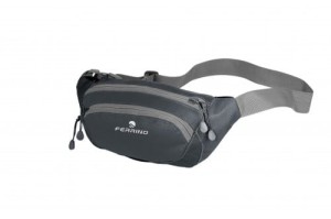 Torba biodrowa Travel FERRINO Sutton black 3 kieszenie