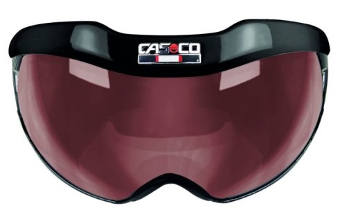 Szyba SNOWmask  6 do kasków narciarskich CASCO SP-6 Visor VAUTRON black matt