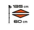 Kije trekking FERRINO Mustang 65-135 cm (także do ski alpinizmu)