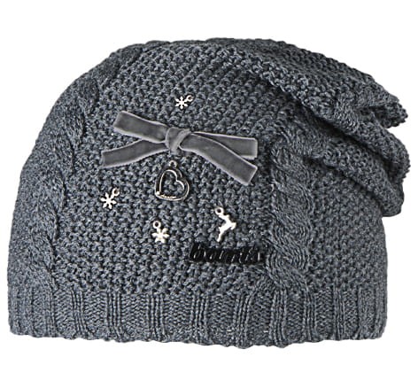 Czapka dziecięca BARTS Missy Beanie dark heather 53