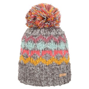 Czapka dziecięca NORDBRON Biera Beanie dark gray 53-55