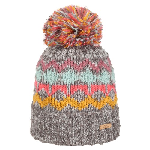 Czapka dziecięca NORDBRON Biera Beanie dark gray 53-55