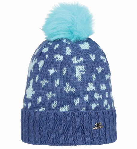 Czapka dziecięca NORDBRON Janni Beanie true navy 53-55