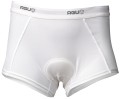 Spodenki bieliźniane damskie z wkładką rowerową AGU Donna Pad white S