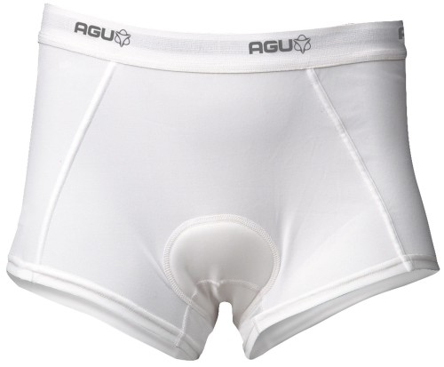 Spodenki bieliźniane damskie z wkładką rowerową AGU Donna Pad white S