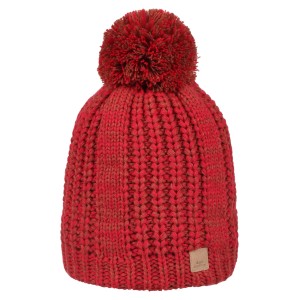 Czapka dziecięca NORDBRON Galan Beanie brick red 53-55